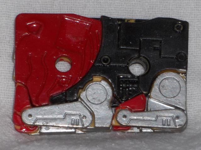 Autobot Iron Wing cassette back